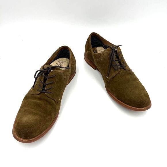 Aston Grey Gwaocia Oxford Suede Tan Dress Shoes Leather Light Academia main image 7